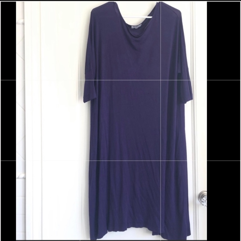 Mimu Maxi Purple Midi Dress